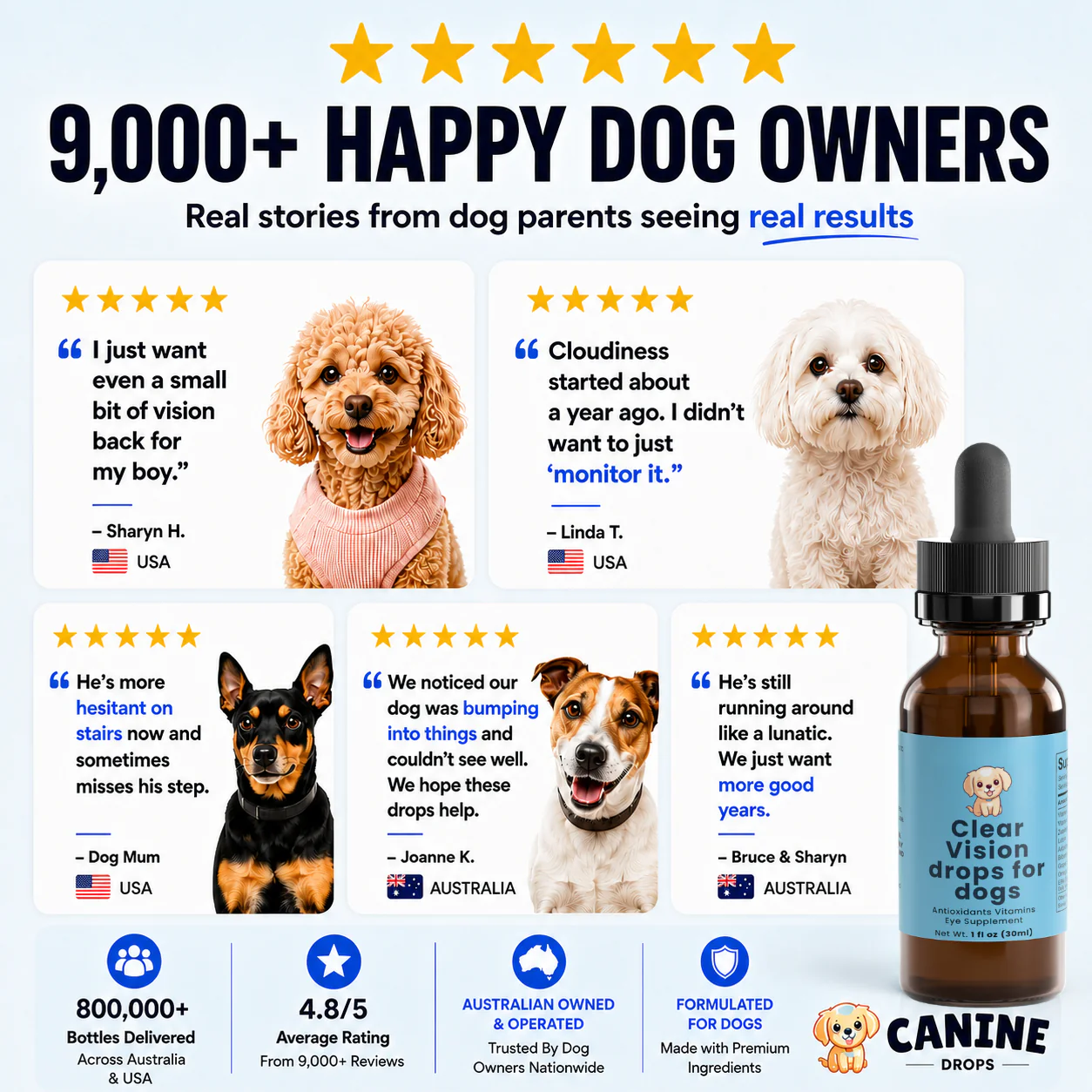 NordiVision Clear Vision drops for dogs